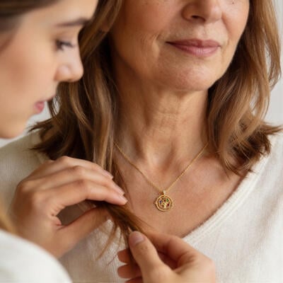 Jeulia Colgante De árbol De La Fuerza De Conexión