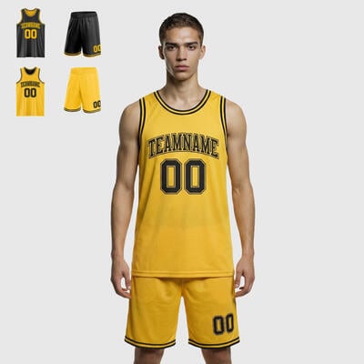 Custom Double-Sided Sublimation Basketball Suit - Breathable & Affordable for School Teams & Scrimmages