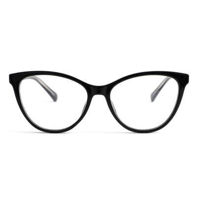 Phoenix Schwarze Cat Eye Brille