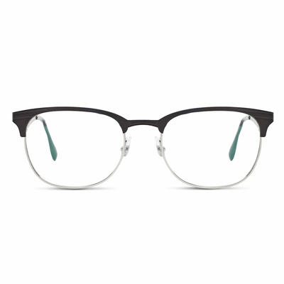 Barneo Brown Browline Glasses