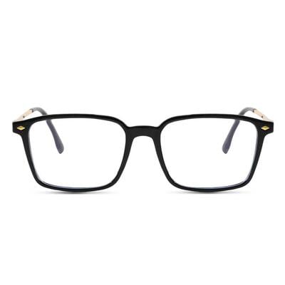 Hamil Black Rectangle Glasses