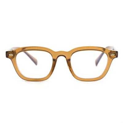 Bloomfie Braune Quadratische Brille