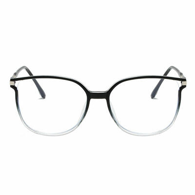 Saxto Black Round Glasses