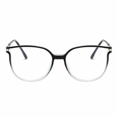 Saxto Black Round Glasses