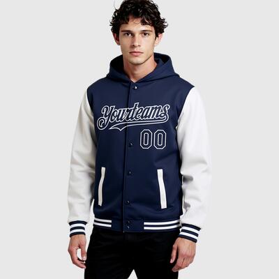 オーダーメイド スタジアム パーカー 野球 スポーツウェア ジャケット チーム名 背番号 胸番号入り ロゴ ネーム入り