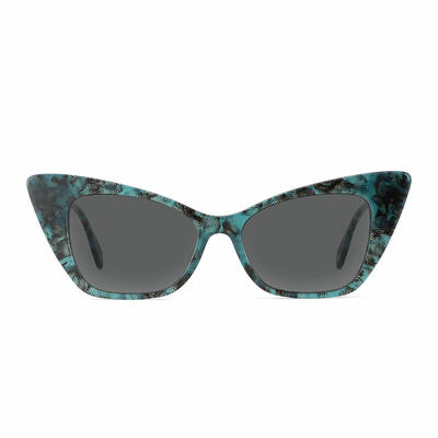 Karla Blue Cat Eye Sunglasses