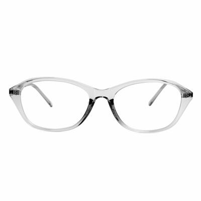 Minnie Gray Rectangle Glasses