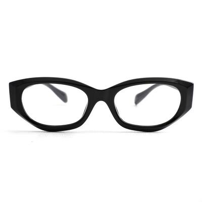 Vita Schwarze Cat Eye Brille