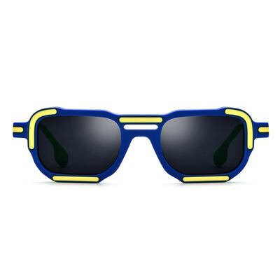 Bowman Blaue Pilot Sonnenbrille