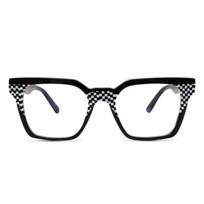 Henley Black Square Glasses