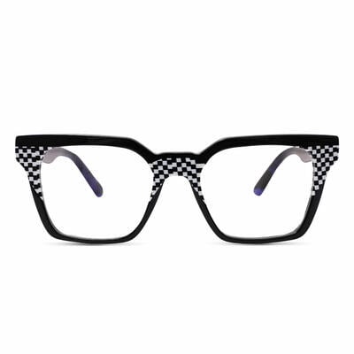 Henley Black Square Glasses
