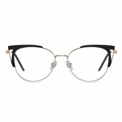 Turner Black Cat Eye Glasses