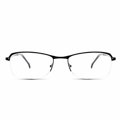 Otis Black Browline Glasses