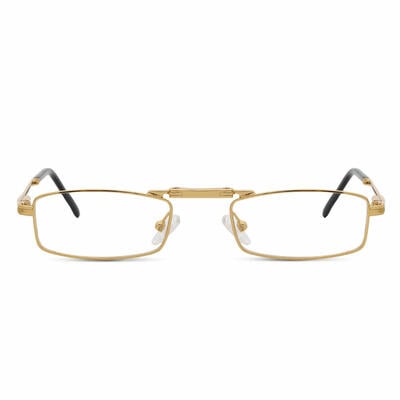 Keynes Gold Aviator Glasses