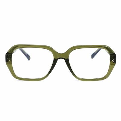 Aubrey Green Square Glasses