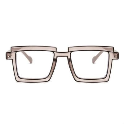 Flossie Gray Square Glasses