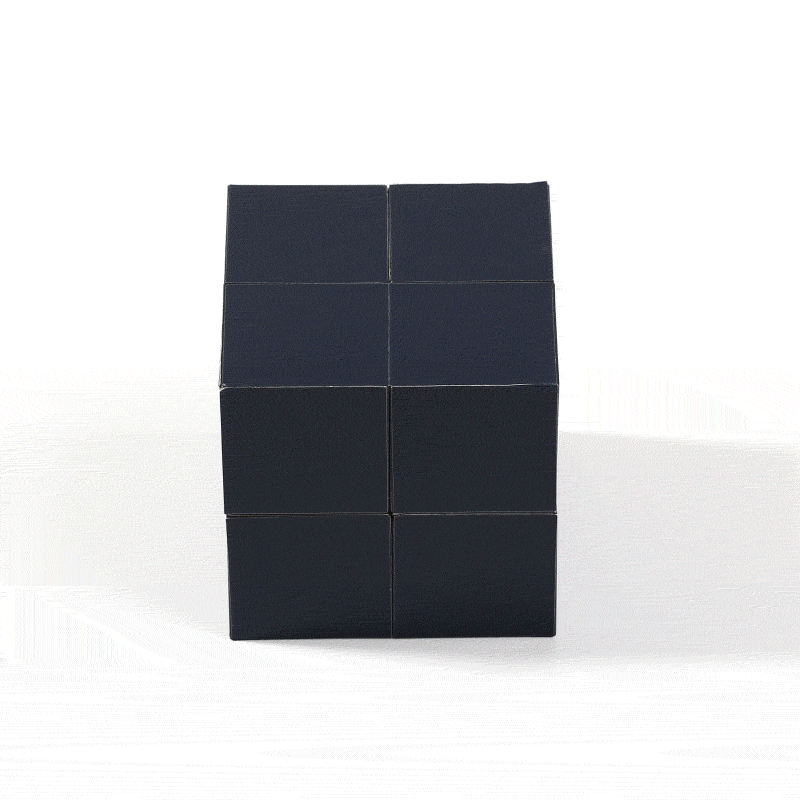 Jeulia Changeable Rubik's Cube Ring Box