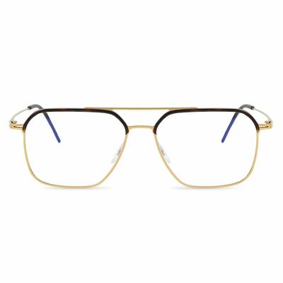 Genevieve Gold Aviator Glasses