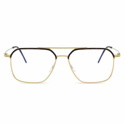 Genevieve Gold Aviator Glasses