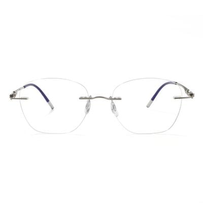 Elva Lunettes Carrées Grises