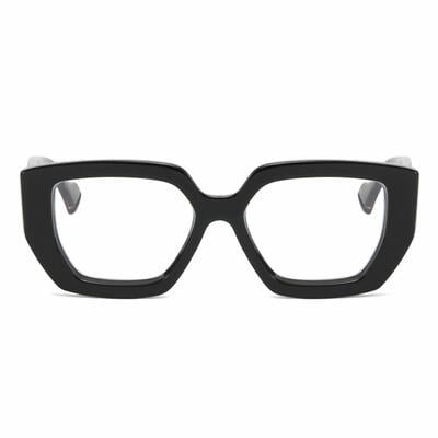 Ceolin Black Rectangle Glasses