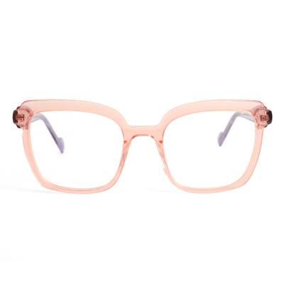 Carter Pink Square Glasses