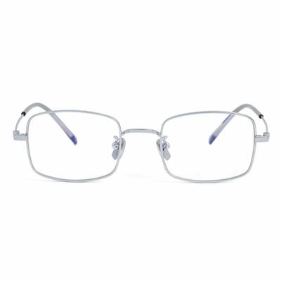 Maya Lunettes Carrées Argentées