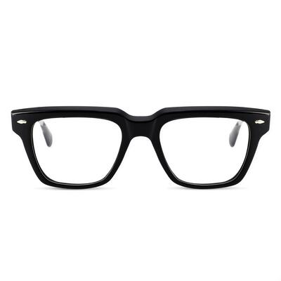 Matthew Schwarze Quadratische Brille