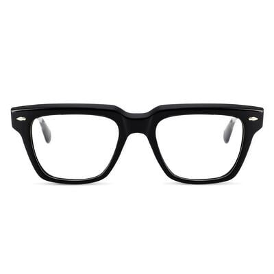 Matthew Schwarze Quadratische Brille