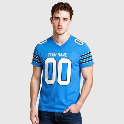 フットボール 名前 チーム名 番号 Tシャツ Vネック ジャージ スポーツウェア ユニフォーム 男女兼用 オーダーメイド