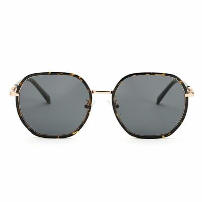 Joshua Tortoise Round Sunglasses