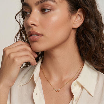 "The Earth" Taurus Constellation Necklace