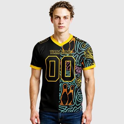 カスタマイズ可能 アメリカンフットボール ユニフォーム チーム名 名前入れ 背番号 ロゴデザイン