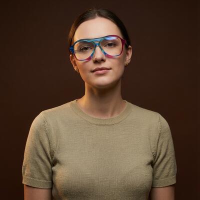 Marcus Lunettes Aviateur Bleues