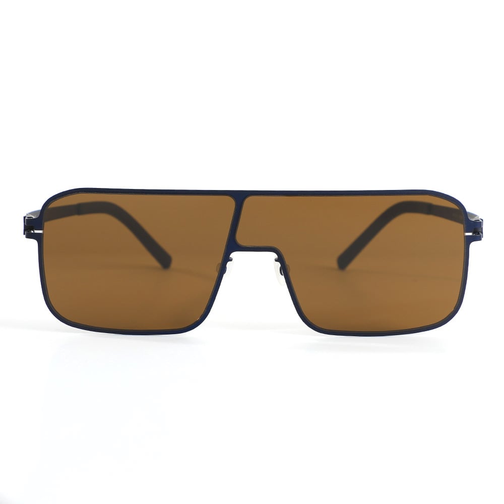Clement Lunettes de soleil Aviateur Bleues