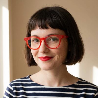 Hardy Lunettes Carrées Rouges