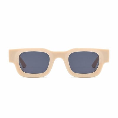 Croquet Beige Square Sunglasses