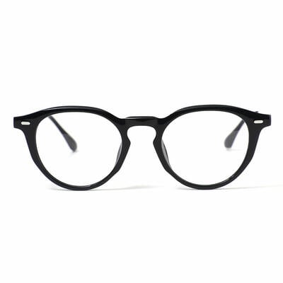 Noel Black Round Glasses