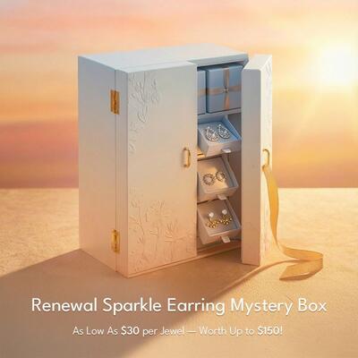 Jeulia Mystery Earring Box