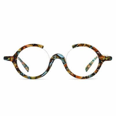 Amelia Multicolor Round Glasses