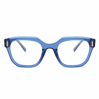 Rob Lunettes Carrées Bleues