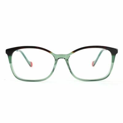 Wilcox Green Rectangle Glasses
