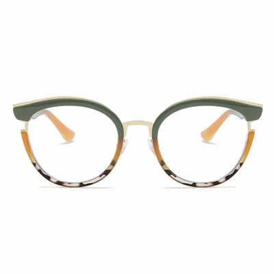 Harte Yellow Cat Eye Glasses