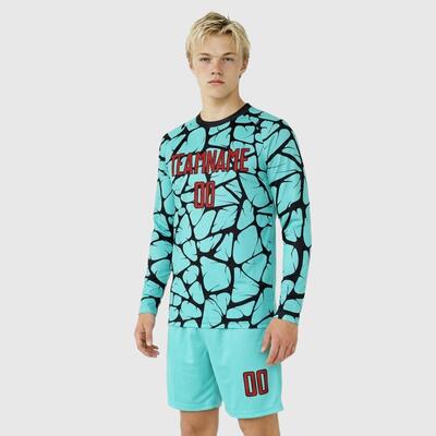 サッカー 名前 チーム名 番号 上下セット サッカーウェア ユニフォーム 男女兼用 オーダーメイド