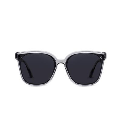 Jeulia "Statement" Square Grey Polarized Unisex Sunglasses