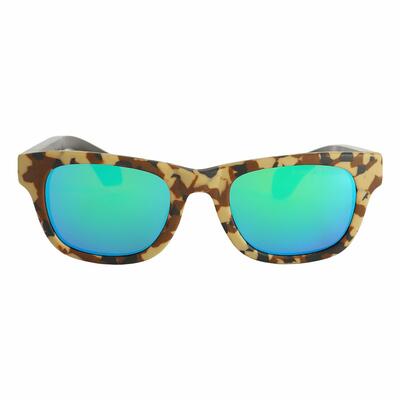 Clark Braune Quadratische Sonnenbrille