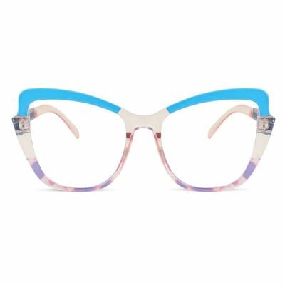 Emerson Blue Cat Eye Glasses