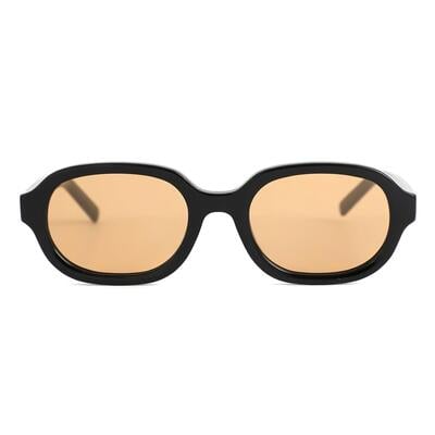 Zoe Lunettes de soleil Rectangulaires Noires
