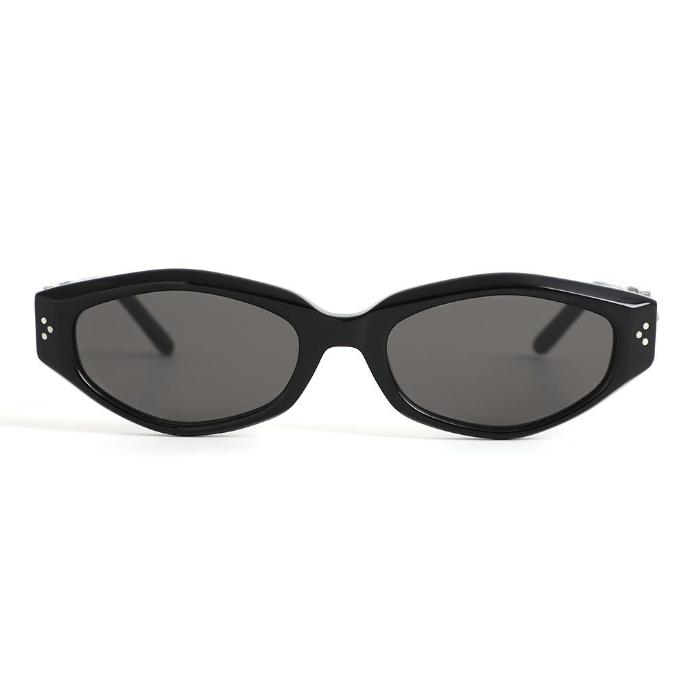 Camila Lunettes de soleil Ovales Noires