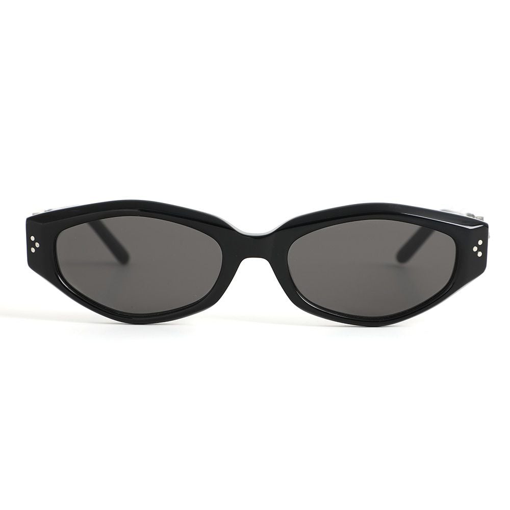 Camila Lunettes de soleil Ovales Noires